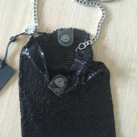 KENDALL + KYLIE black chain mail bag - Picture 3 of 3